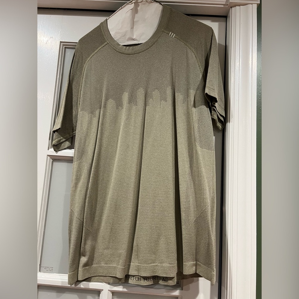 Lululemon Olive Green Men's Shirt